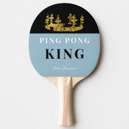 Dusty Blue Krona Bord tennis Kung Modern Anpassnin Pingisracket