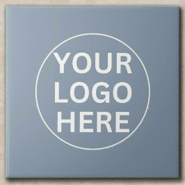 Dusty Blue l Professionell Business Logotyp Brande Kakelplatta