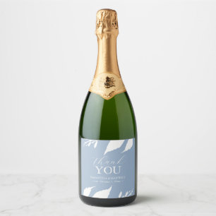 Dusty Blue Lövs Champagne Wedand Stickers
