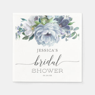 Dusty Blue Möhippa Napkins Pappersservett