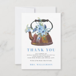 Dusty Blue Möhippa Tea Party Tack