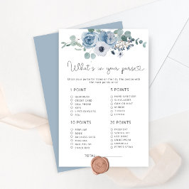 Dusty blue möhippa vad är i ditt handväska?