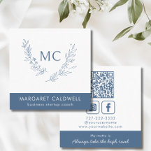 Dusty Blue Monogram andedräkt