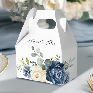 Dusty Blue Navy Champagne Ivory Möhippa Presentaskar