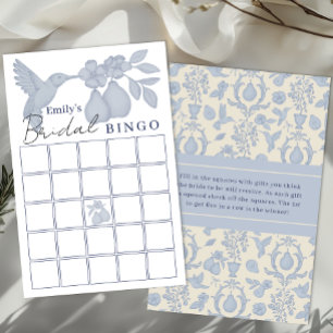 Dusty Blue Perfekt Pear Möhippa Bingo Game