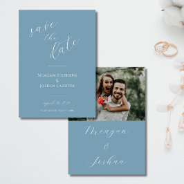 Dusty Blue Photo Spara Date Spara Datumet