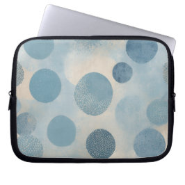 Dusty Blue Prickmönster Laptop Fodral