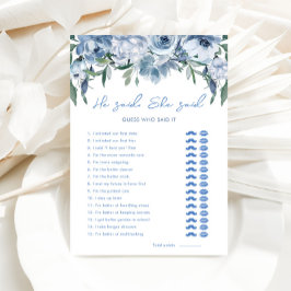 Dusty Blue sa att hon sa Möhippa Game