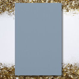 Dusty Blue Solid Färg Brevpapper