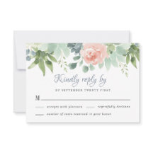 Dusty Blue Succulage Blommigt Garden Wedding