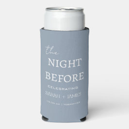 Dusty Blue the Natt before Minimal Bröllop