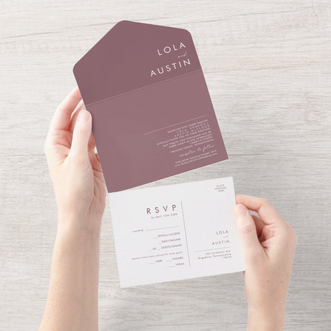 Dusty Boho | Lila Seal and Send (Avrivbar del)