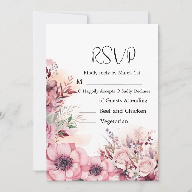 Dusty Coral QR Code Baby Shower Spara Datumet (Framsida)