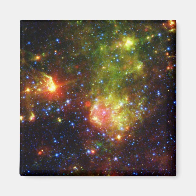 Dusty död för den stora stjärnan NASA Magnet (Framsidan)