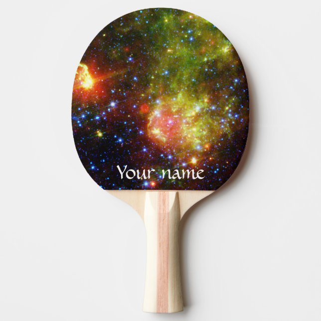 Dusty död för den stora stjärnan NASA Pingisracket (Framsidan)