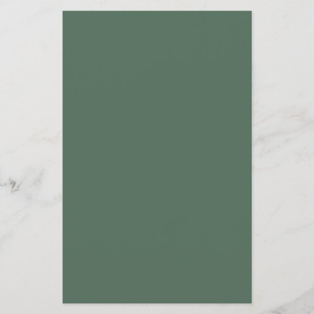 Dusty Eucalyptus Grönt Solid Färg Flygblad (Framsidan)