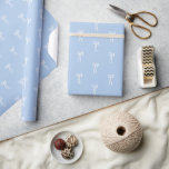Dusty Fransk Blue jul Classic Coquette Bow Presentpapper<br><div class="desc">Denna klassiska dammiga Fransk blå är en lugnande bakgrund för dessa vita coquette-bögar. Mönster skulle vara perfekt för ett blått jultema eller ett baby eller en möhippa vid kusten. Ett klassiskt blått sätt att fira din favoritbrud att vara! Detta könsneutrala mönster kommer att skina under träd eller på en gåva...</div>