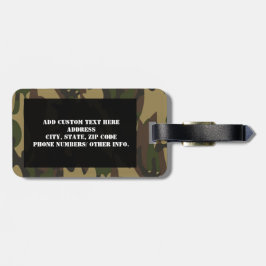 Dusty Grönt Camo Bagagebricka