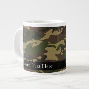 Dusty Grönt Camo Jumbo Mugg