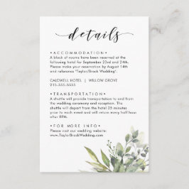 Dusty Grönt Eucalytus Tilläggskort