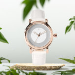 Dusty grönt initialer personlig eWatch Watch Watch Armbandsur<br><div class="desc">Ge henne,  dammig grönt handklocka</div>