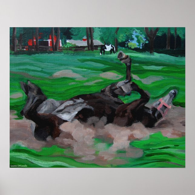 Dusty Horse Poster (Framsidan)