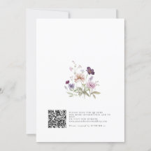 Dusty Lila Lavender WildblomGarden Wedding