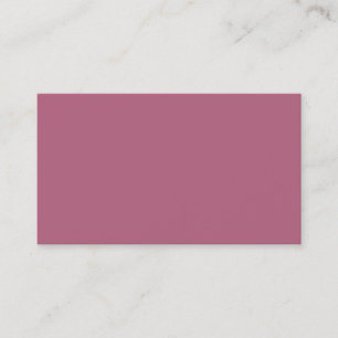 Dusty Mauve Rosa Affärskort Visitkort