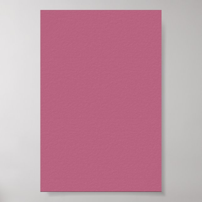 Dusty Mauve Rosa Background på en Poster (Framsidan)