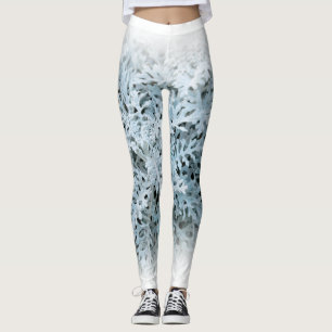Dusty Miller/Silver Ragwort Leggings