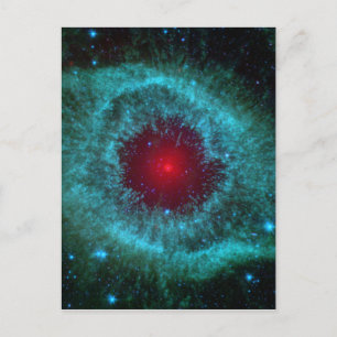 Dusty Öga av Helix Nebula NGC 7293 Vykort