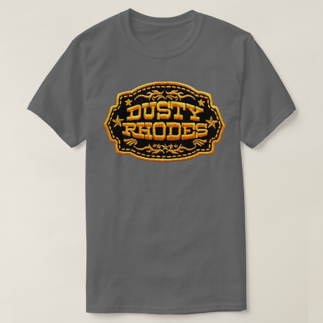 Dusty Rhodes Patch T Shirt (Design framsida)