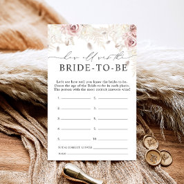 Dusty Ro Blommigt Hur gammal är Bride to be Game?