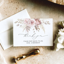 Dusty Ro Blommigt-Möhippa - tackkort Tack Kort