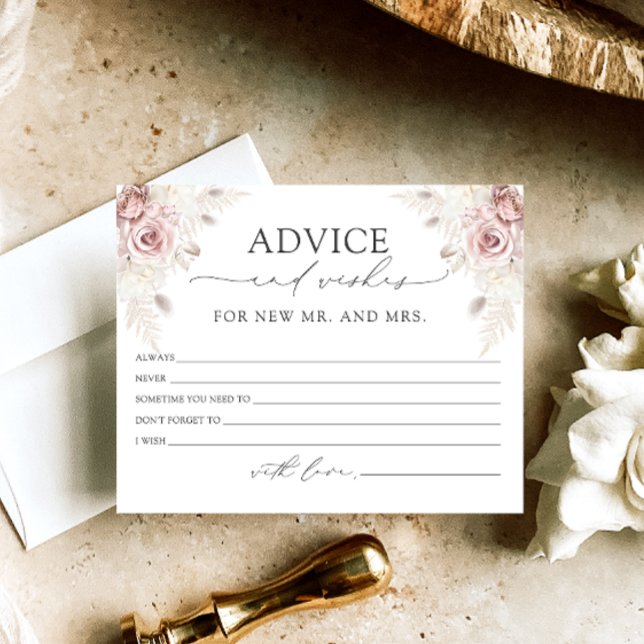 Dusty Ro Boho Advice och Önskemål Cards (Skapare uppladdad)