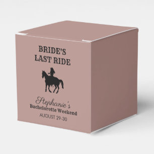 Dusty Ro Brides Last Ride Bachelorette Helg Presentaskar
