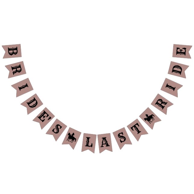 Dusty Ro Brides Last Ride Bachelorette Helg Vimplar (Alla)