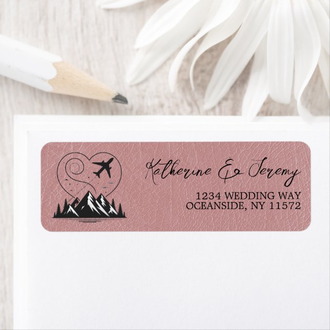 Dusty Ro Colorado Passport Returadress Etikett (Insitu)