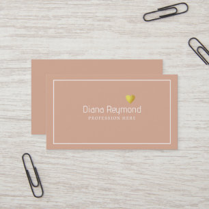 Dusty Ro Elegant Woman Professionell Visitkort