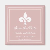 Dusty Ro Fleur de Lis Spara datum magneter