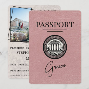 Dusty Ro Greece-pass Spara datumkortet Datumet