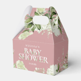 Dusty Ro Greenery Botanical Foliage Baby Shower Presentaskar