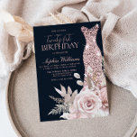 Dusty Ro Guld Gown 21:a födelsedagen Party Inbjudningar<br><div class="desc">Dusty Ro Guld Gown 21:a födelsedagsinbjudan Se matchande samling i Niche and Nest Store,  tack</div>