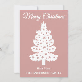 Dusty Ro Handskript Julgran Julkort