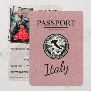 Dusty Ro Italien Passport Spara Datumet