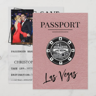 Dusty Ro Las Vegas-passet sparar datumet Spara Datumet