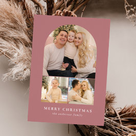 Dusty Ro Minimalist Arch 3-foto Julkort