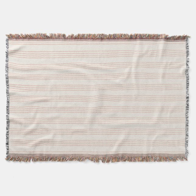 Dusty Ro Modern minimalist Rand Boho Filt (Framsidan)