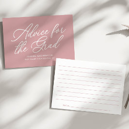 Dusty Ro Modern Script Studenten Rådkort