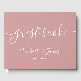 Dusty Ro Namnteckning skript Bröllop Gästböcker